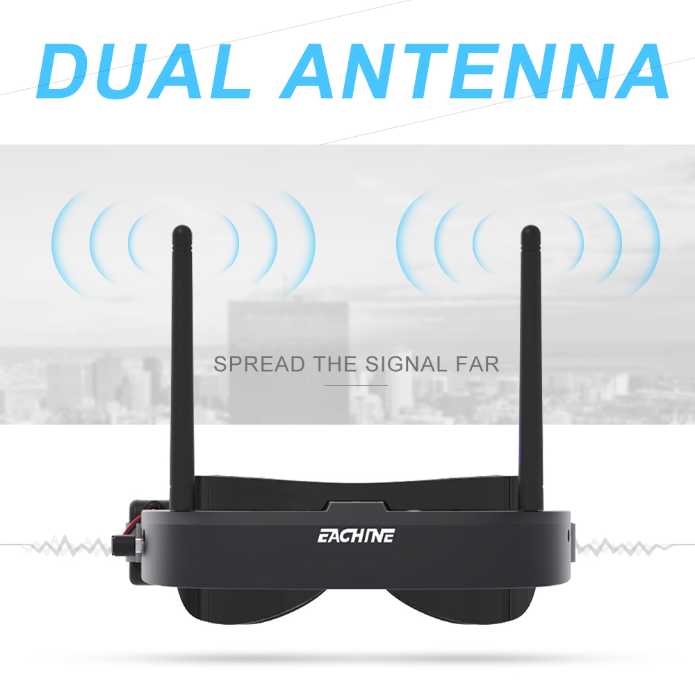 Eachine EV100 720*540 5.8G 72C - Skyzone Cobra X V2 Fpv Goggles recensione e prezzo